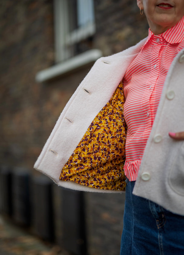 Sanda Jacket in Boiled Wool
