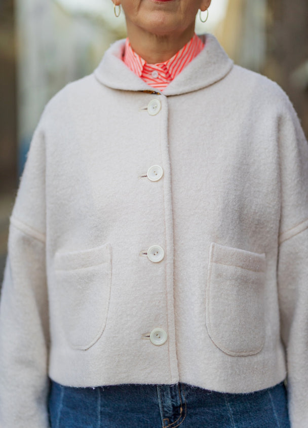 Sanda Jacket in Boiled Wool