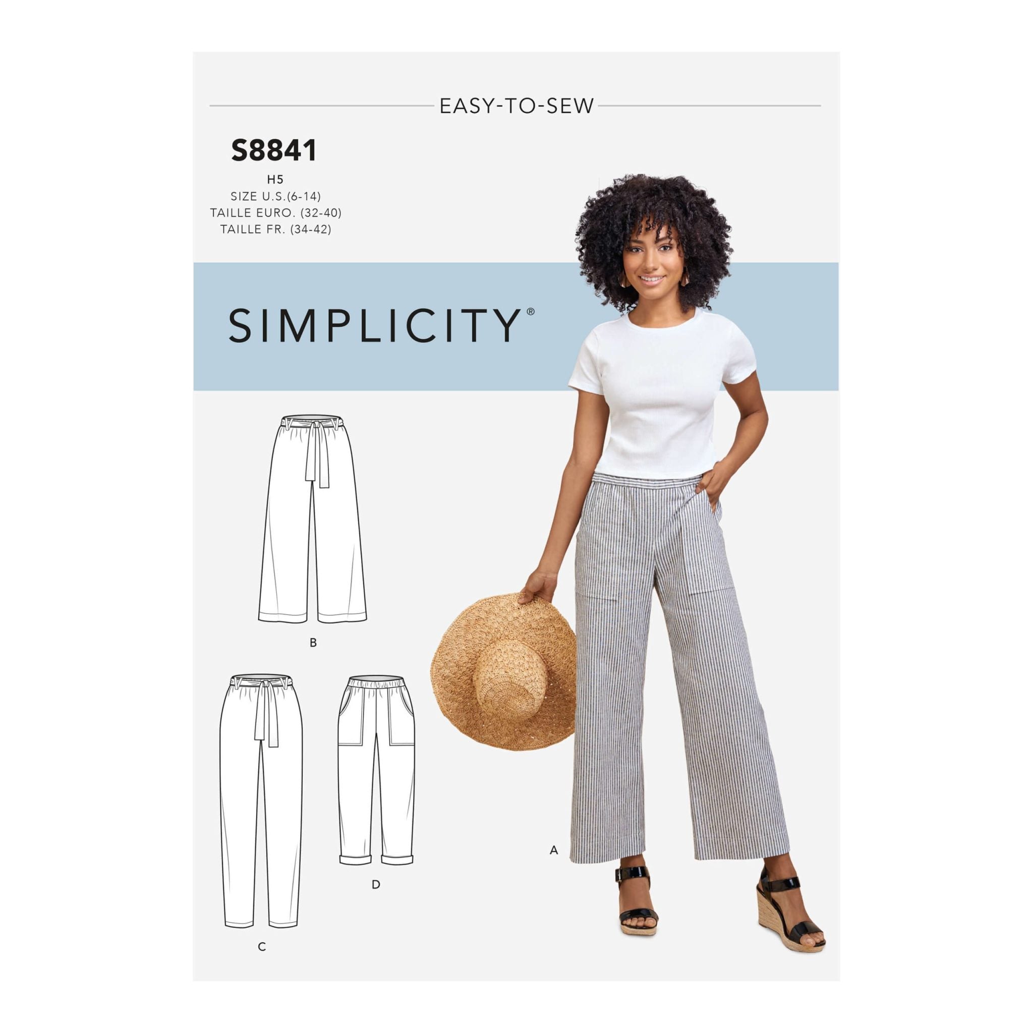 Women's Pull-on Trousers S8841