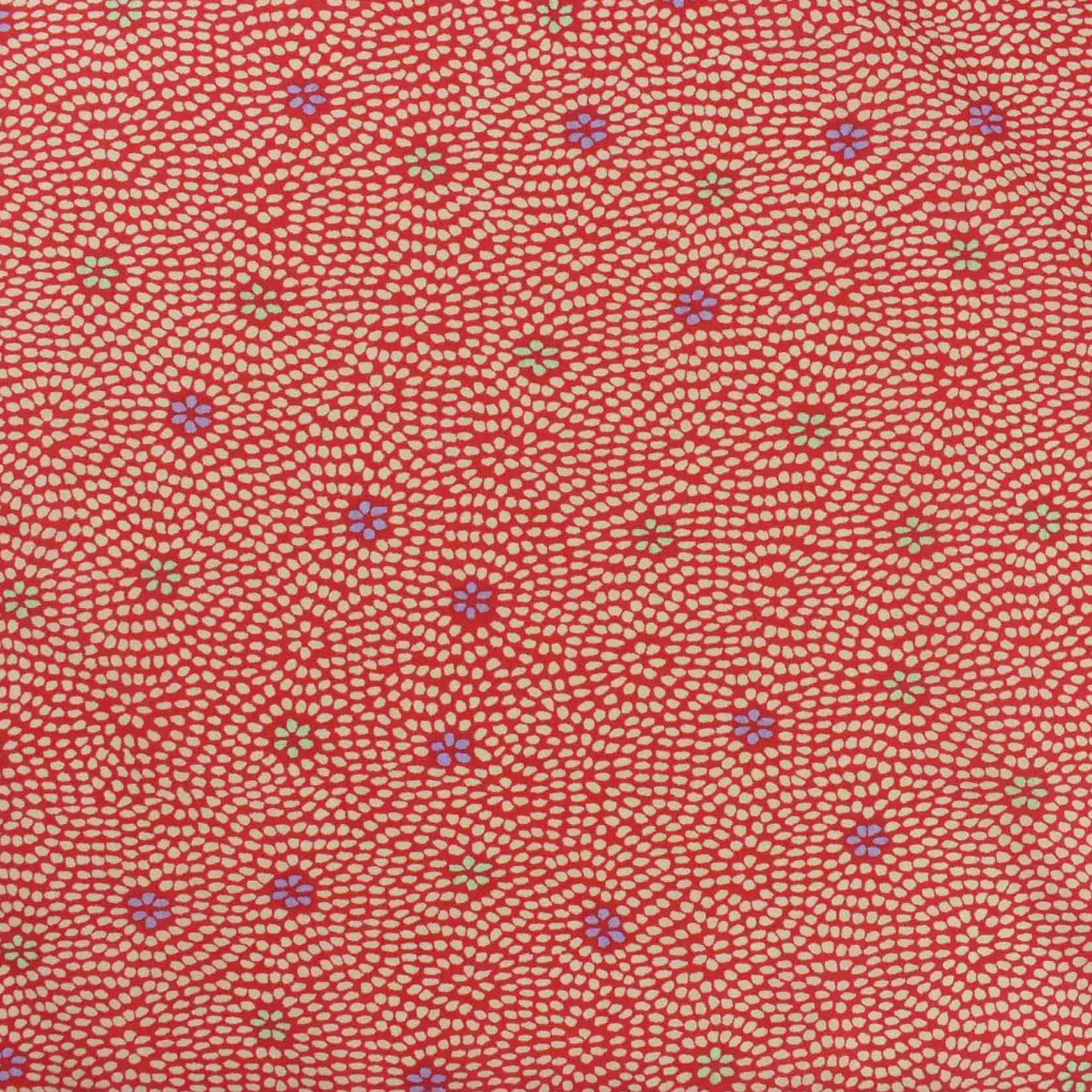 Luxury Printed Cotton Lawn - Journey - Red