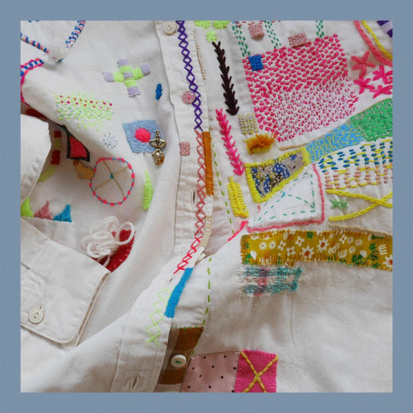 Hand Embroidery for Garment Embellishment with Stitch School
