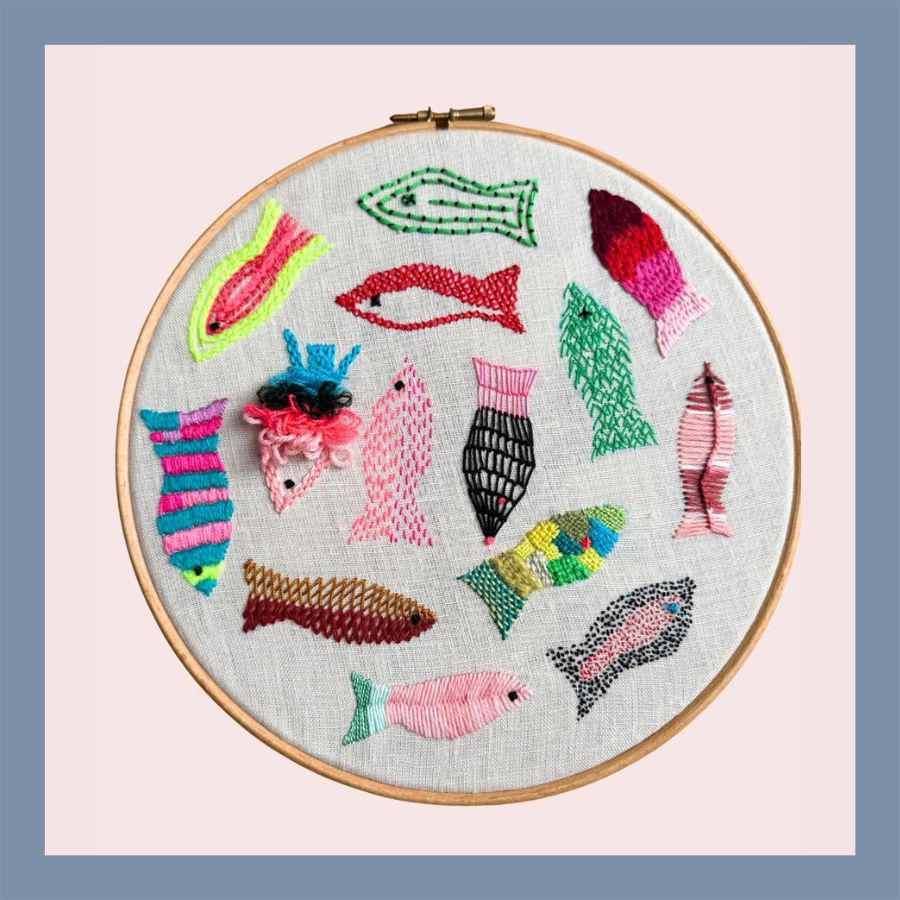 Fishes & Stitches with Stitch School