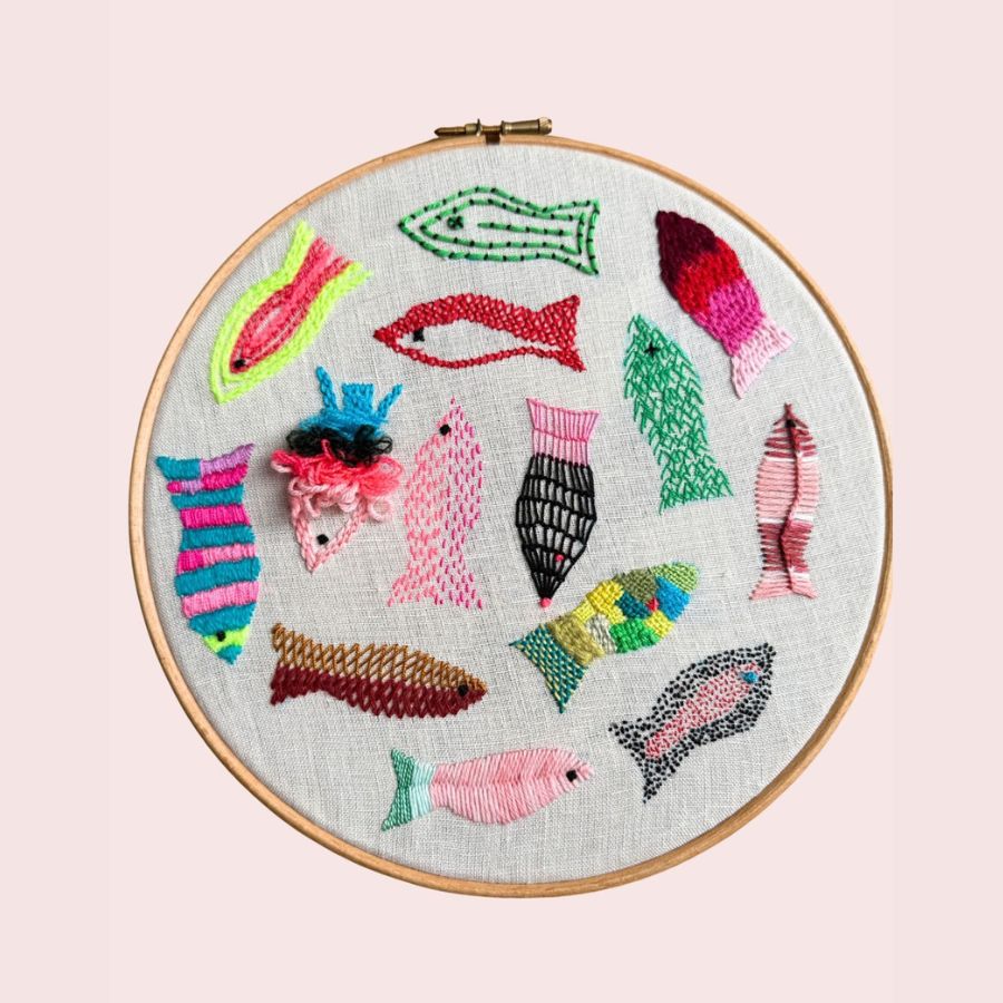 Fishes & Stitches with Stitch School