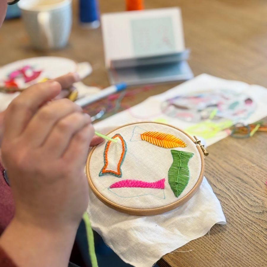 Fishes & Stitches with Stitch School