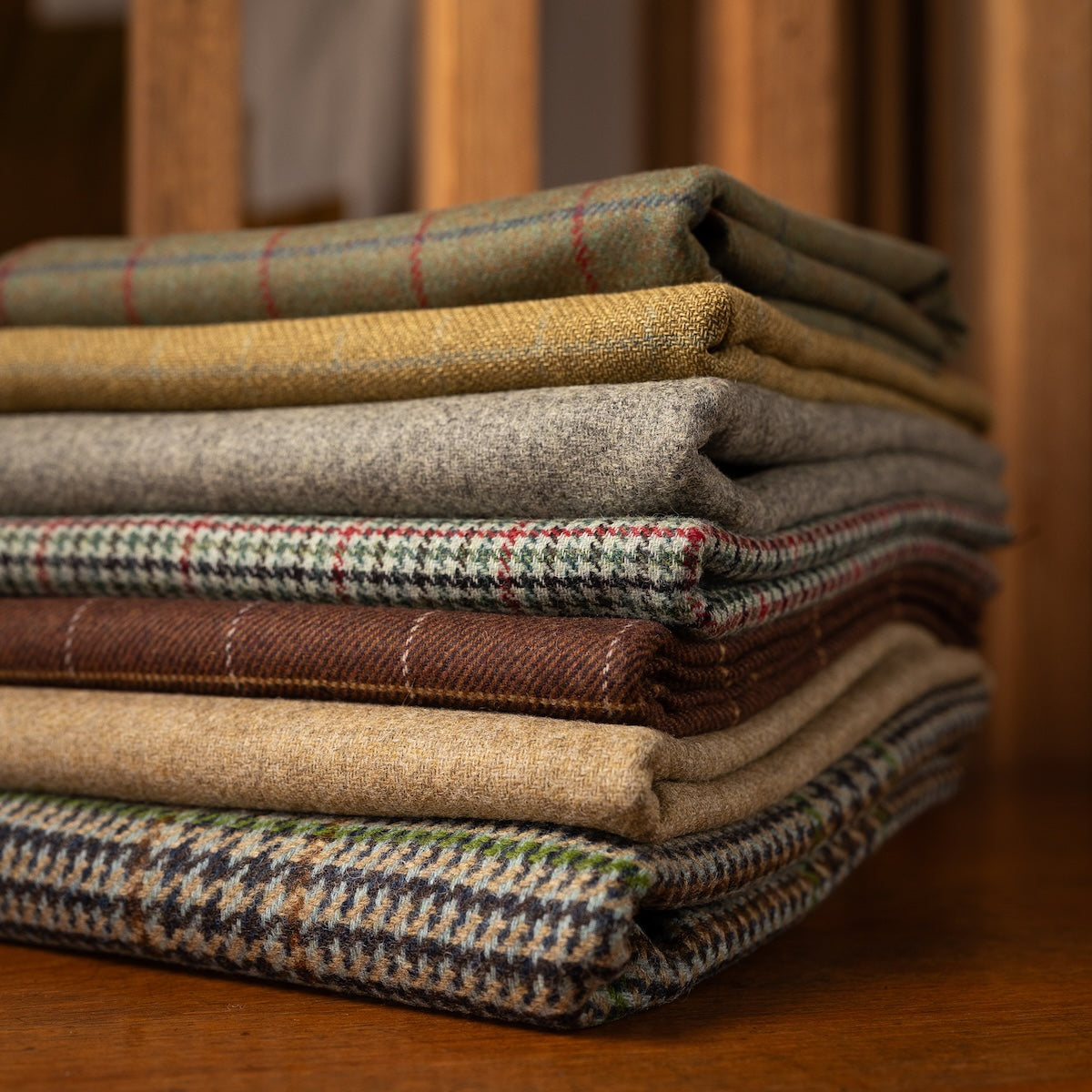 British Wool - Windowpane - Hunter - No. 23