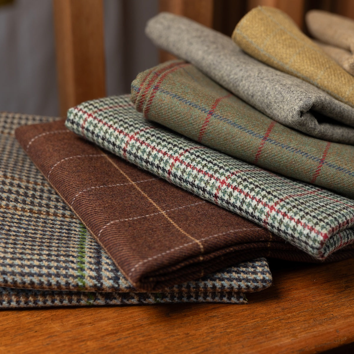 British Wool - Windowpane - Hunter - No. 23