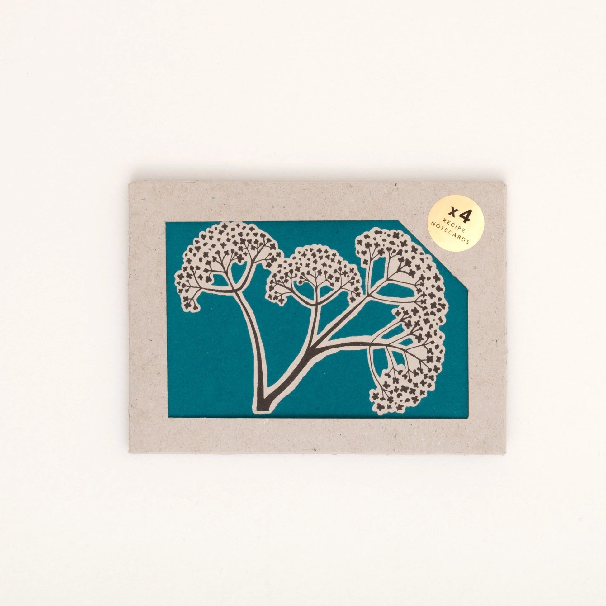 Studio Wald Recipe Notecards - Veg - Flowers