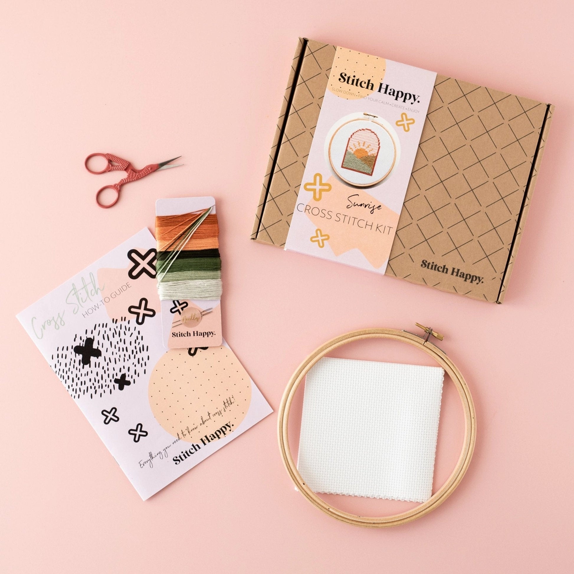 Stitch Happy Cross Stitch Kit - Sunrise