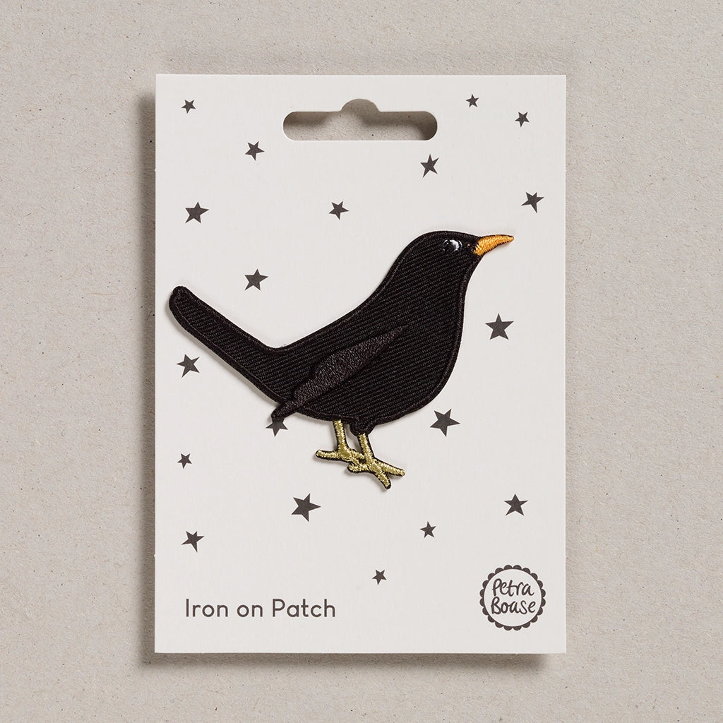 Iron-On Patch - Blackbird