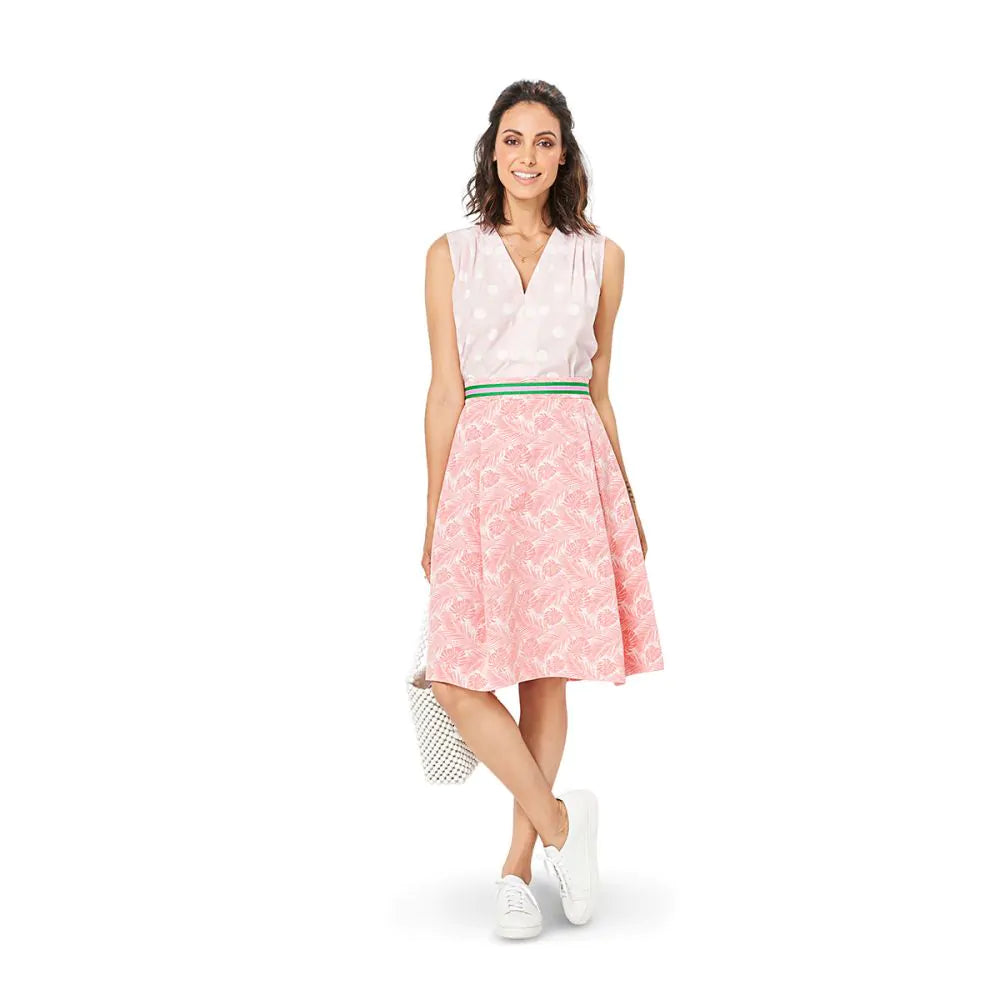 Burda 6342 - Misses Skirt Pattern