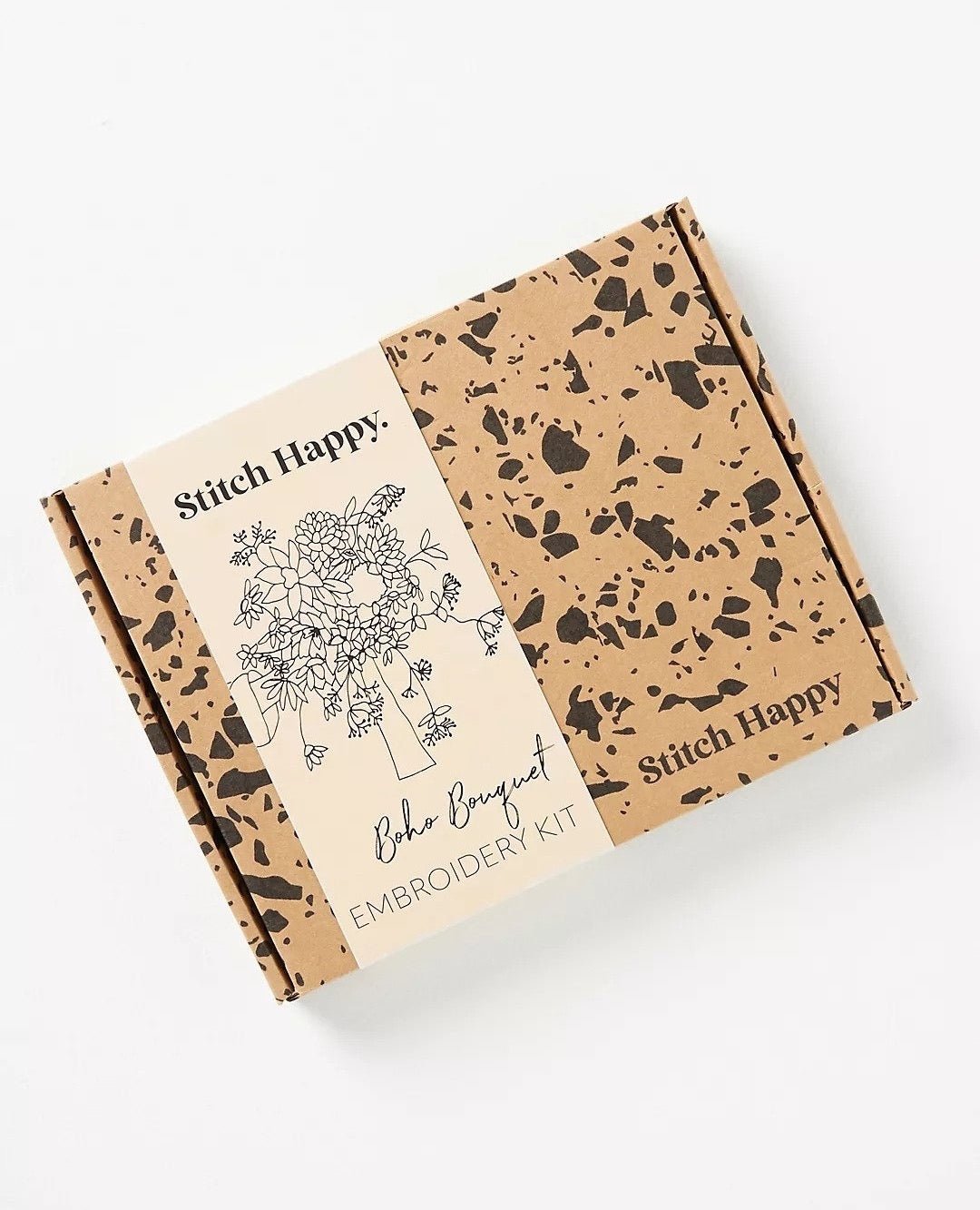 Stitch Happy Embroidery Kit - Boho Bouquet