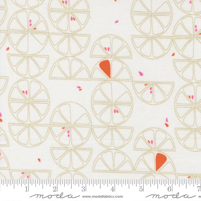 Printed Cotton Poplin - Zen Chic - Balisong - Coconut Slice