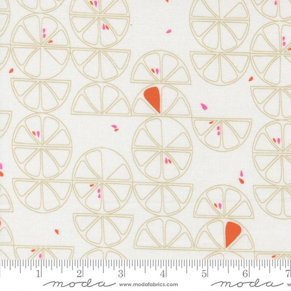 Printed Cotton Poplin - Zen Chic - Balisong - Coconut Slice