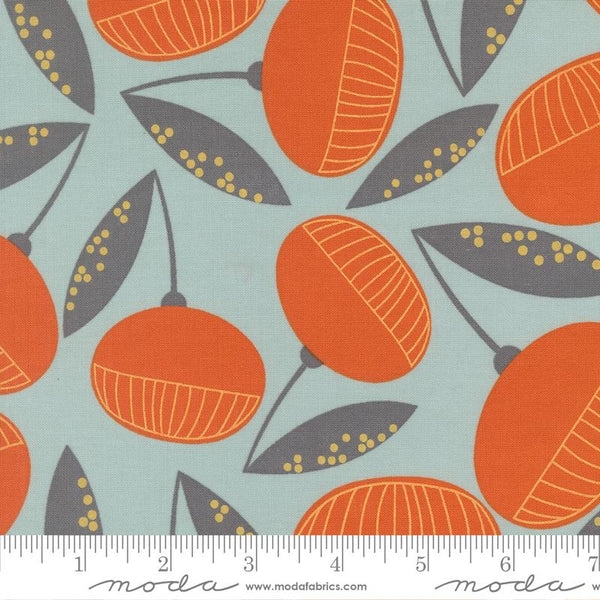 Printed Cotton Poplin - Zen Chic - Balisong - Seaglass Nut