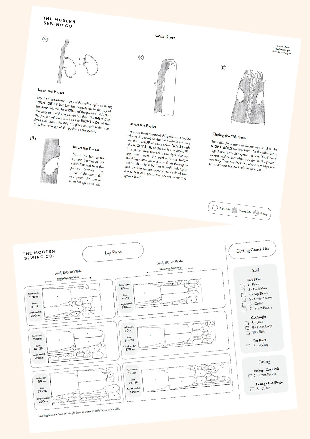Modern Sewing Company - Celia Dress - PDF Pattern