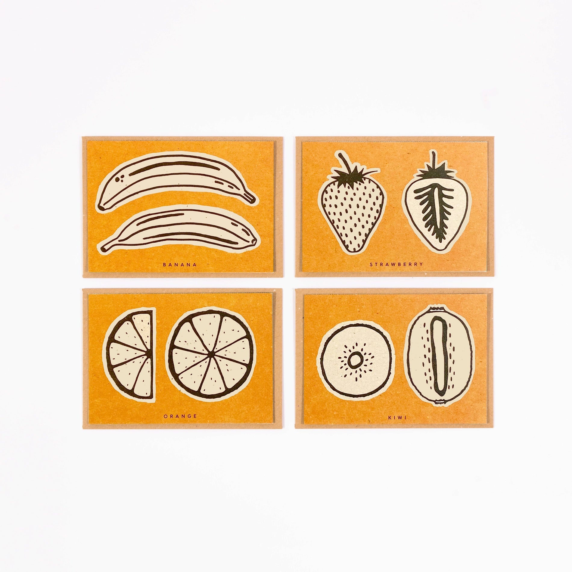 Studio Wald Recipe Notecards - Veg - Fruits