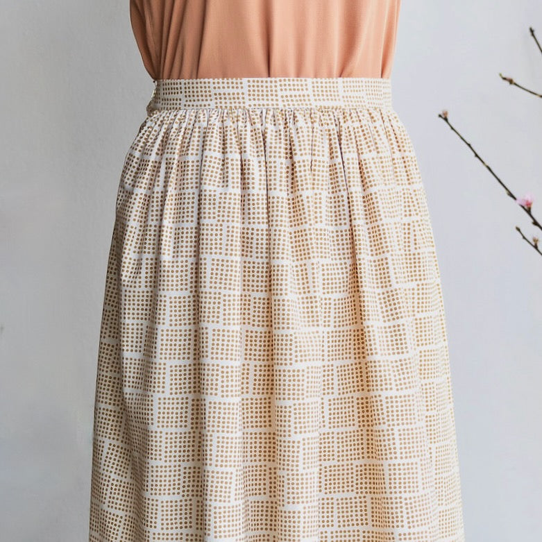 Women's Gathered Skirt in 3 Lengths S1369