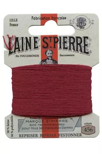 Wool Darning Thread - Bordeaux 456