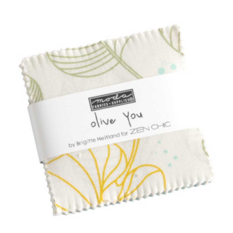 Zen Chic - Olive You - Charm Pack