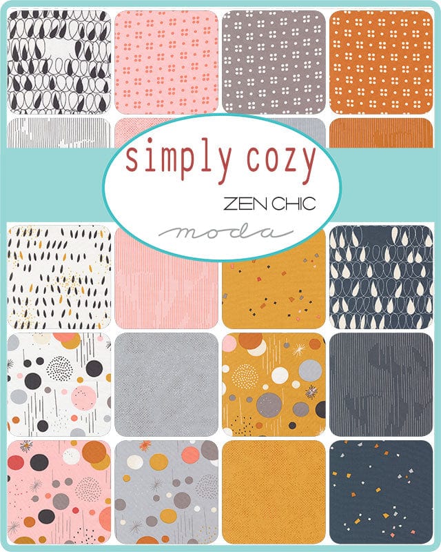 Zen Chic - Simply Cozy - Charm Pack