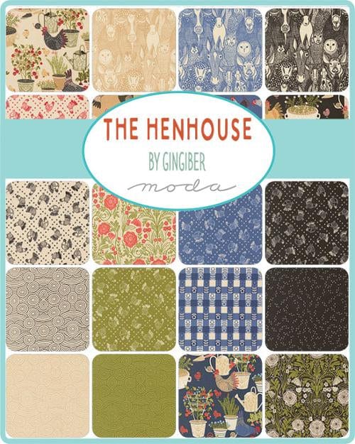 Gingiber - The Henhouse - Charm Pack