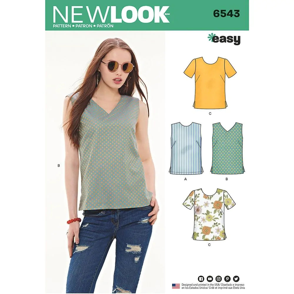 Women's Easy Tops NL 6543