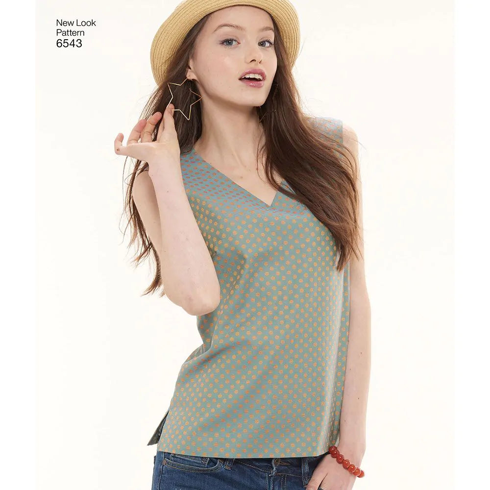 Women's Easy Tops NL 6543