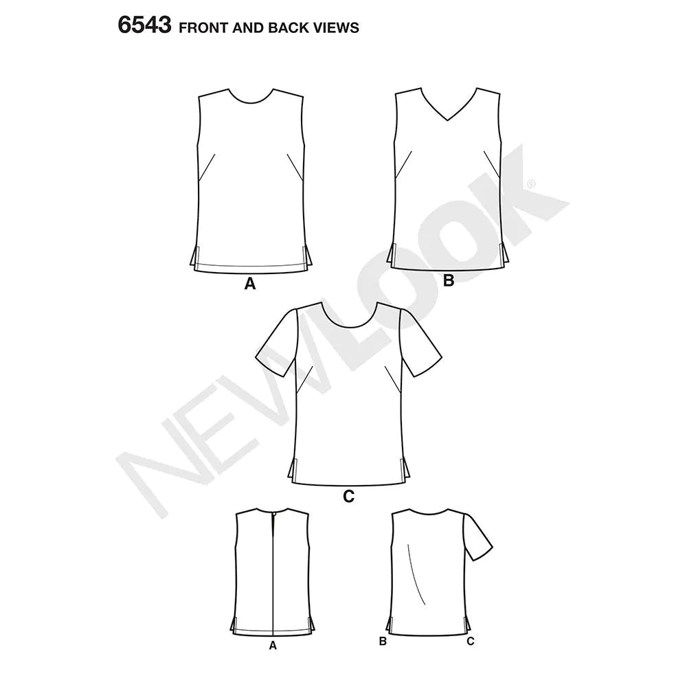 Women's Easy Tops NL 6543