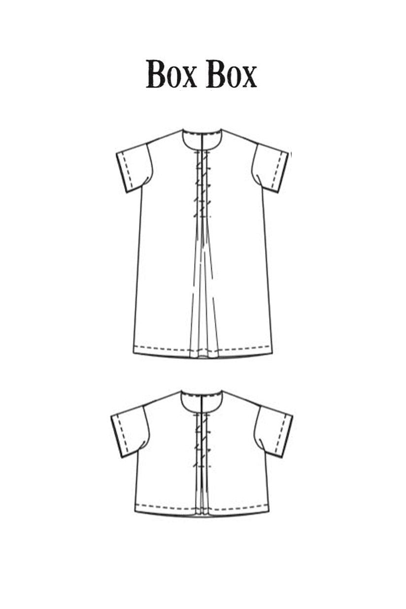 Merchant & Mills - Box Box Dress - PDF Pattern