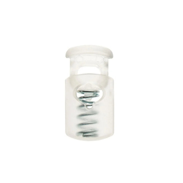 Prym 416660 - Cord Stops - Transparent 1-Hole - Set of 2