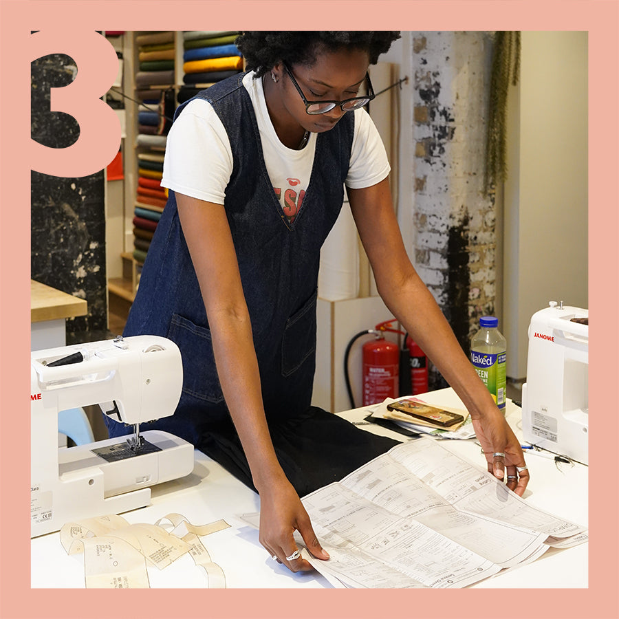 Introduction to Garment Making Course Intensive: 3 Daytime Sessions