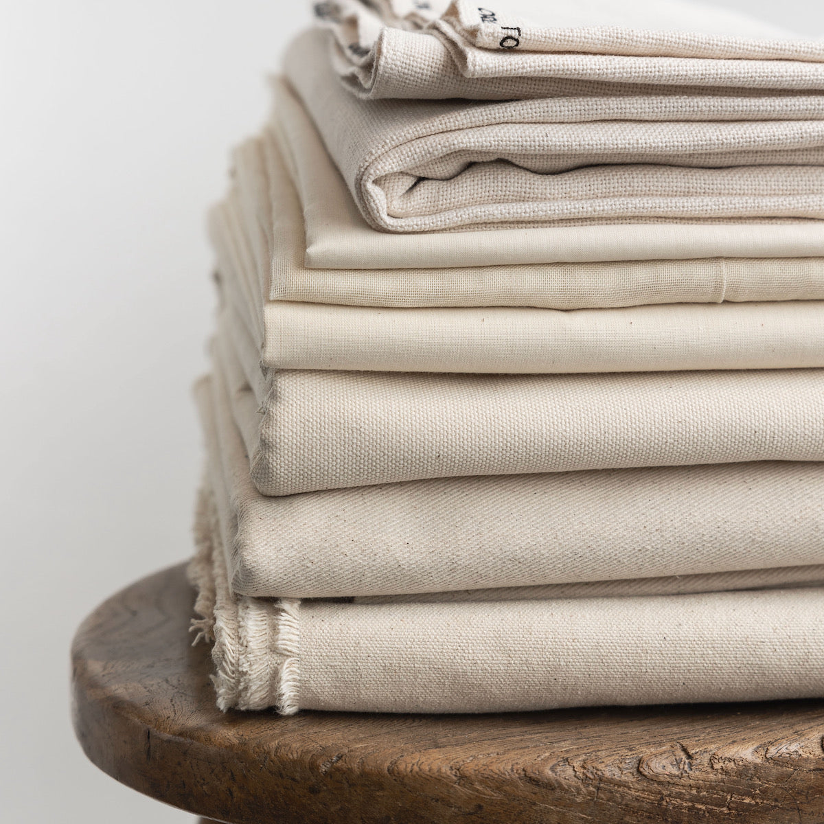 Organic Cotton - Seeded Denim - Natural