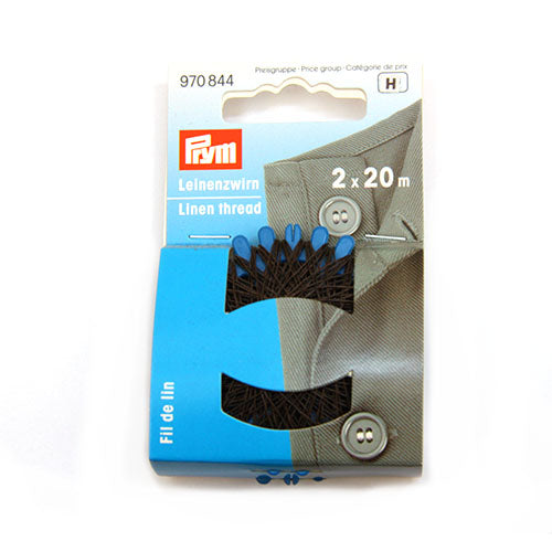Prym 970844 - Linen Thread - Brown