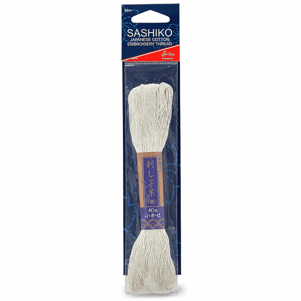 Sashiko Cotton Thread - Cream