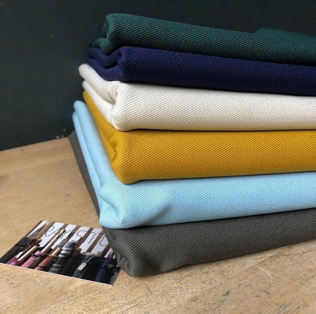 Japanese Cotton Twill - 104 Petrol