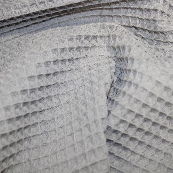 Cotton Waffle - Glacier Grey
