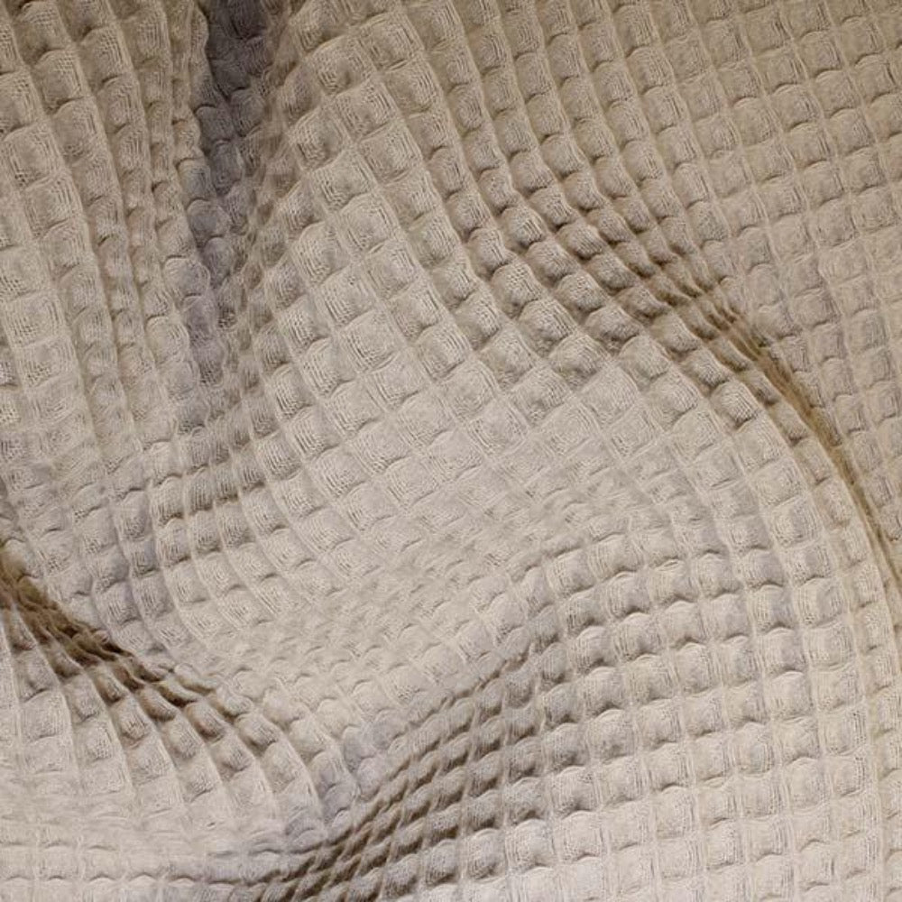 Cotton Waffle - Flax