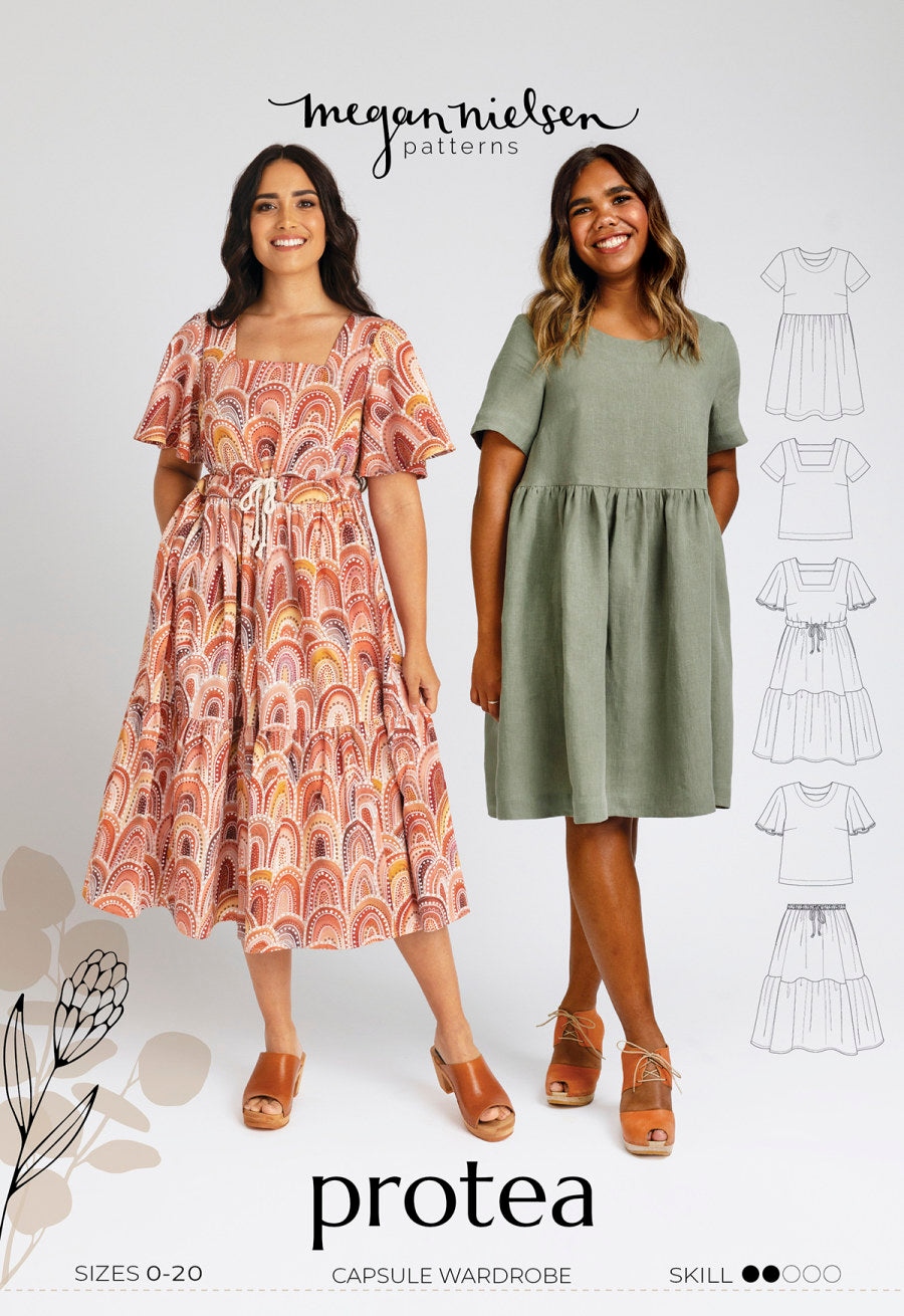 Megan Nielsen - Protea Capsule Wardrobe Set