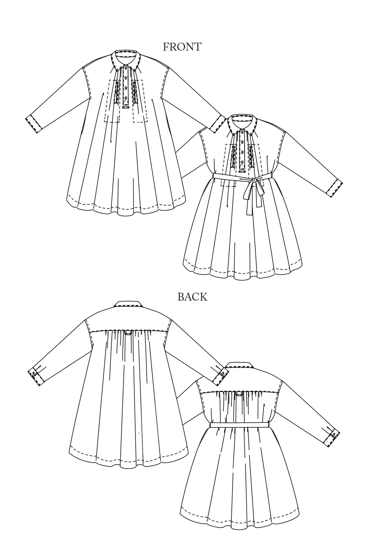 Merchant & Mills - The Cawley Dress - PDF