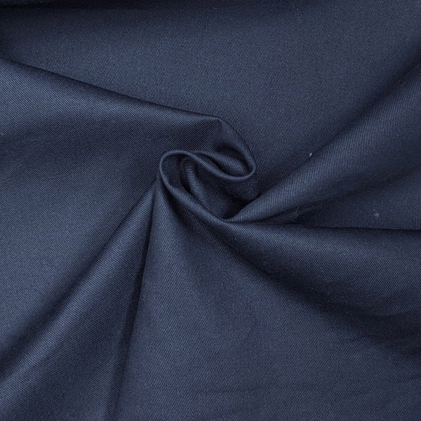 Basic Cotton Drill - Dark Navy