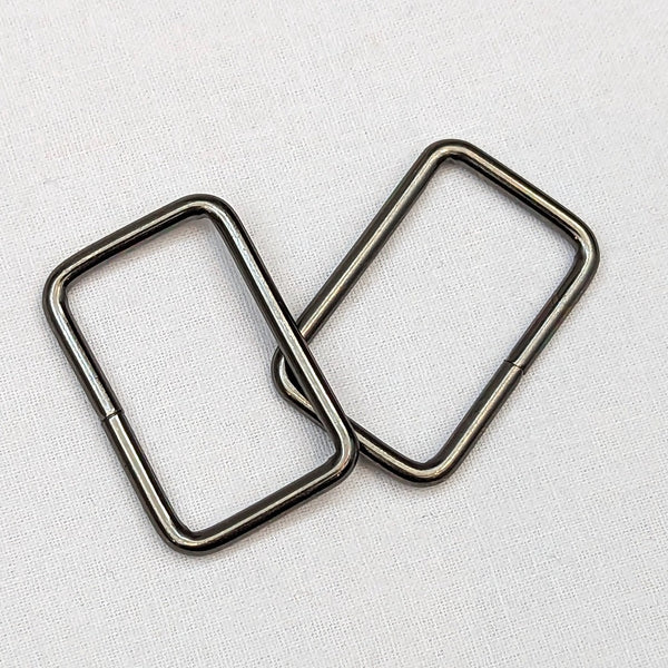Metal Strap Connectors - 32mm Gunmetal Grey