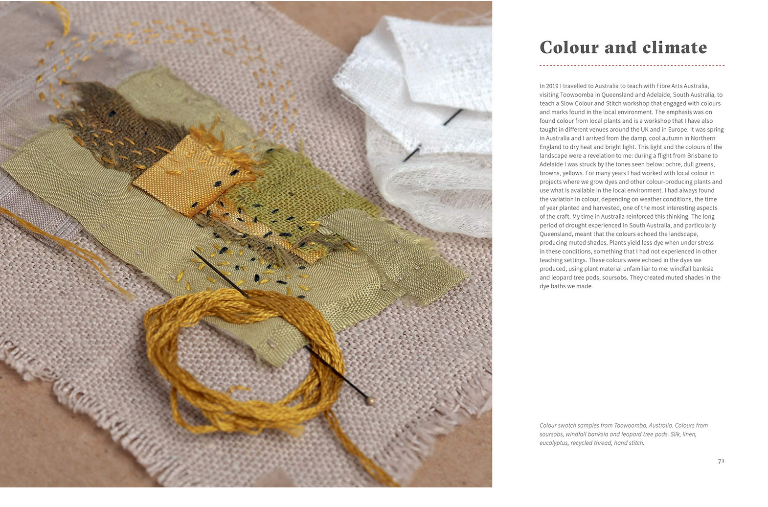 Resilient Stitch: Wellbeing and Connection in Textile Art by Claire Wellesley-Smith