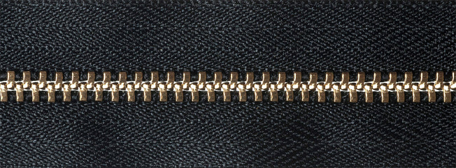 Brass Jeans Zip - Black 580