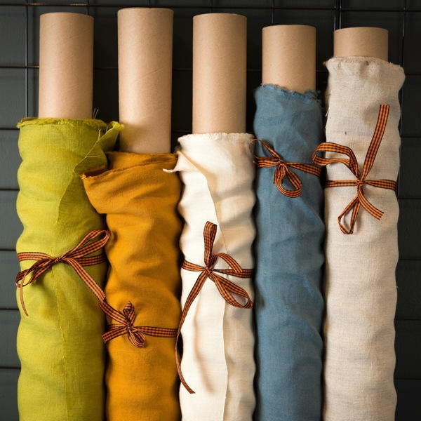European Washed Linen - Evergreen