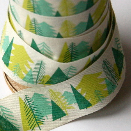 Alice Pattullo Christmas Trees Ribbon