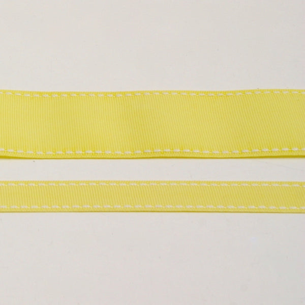 Grosgrain Stitch Ribbon - Sunshine