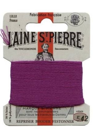 Wool Darning Thread - Plum 542
