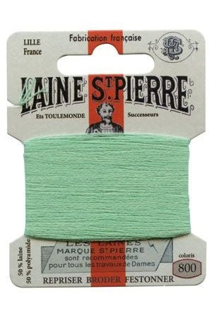 Wool Darning Thread - Emerald 800