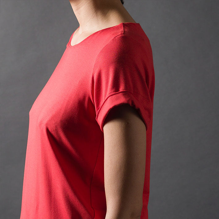 Eco-Modal Knit - Carmine