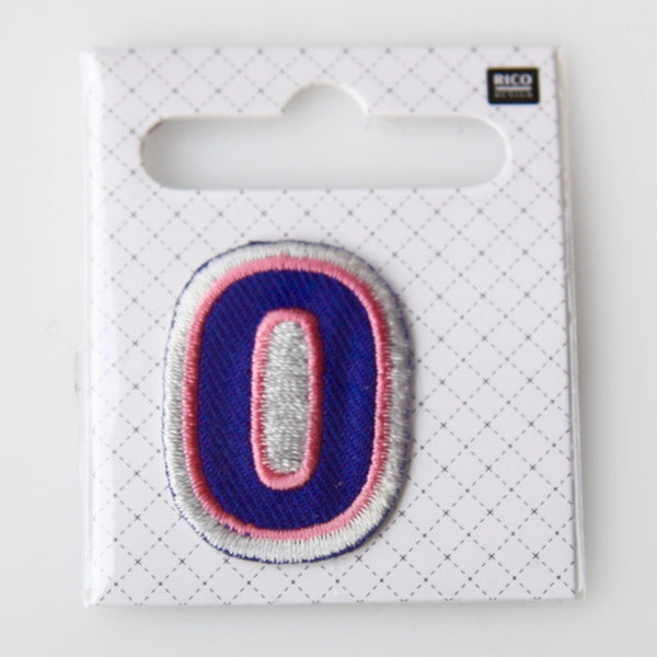 Iron-On Alphabet Patch - O